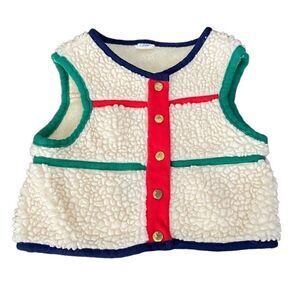 Vintage Carter's Baby Fleece Vest 5 Carters